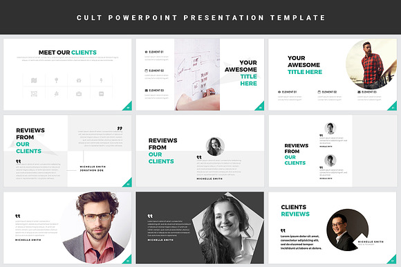 Powerpoint Template - Cult in PowerPoint Templates - product preview 7