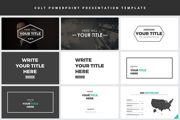 Powerpoint Template - Cult in PowerPoint Templates - product preview 14
