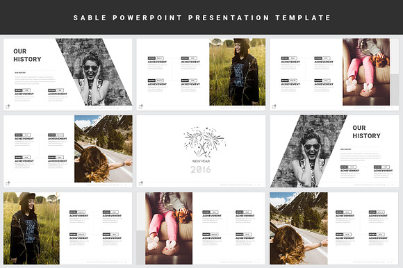 Sable Powerpoint Template in PowerPoint Templates - product preview 2