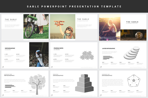 Sable Powerpoint Template in PowerPoint Templates - product preview 7