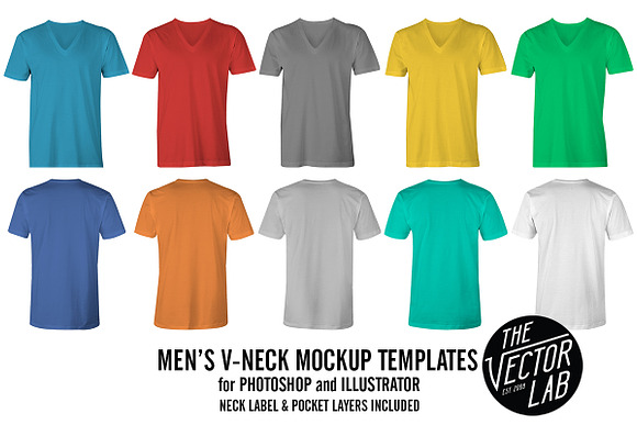 Men's Apparel Mockup Template Bundle in Product Mockups - product preview 4