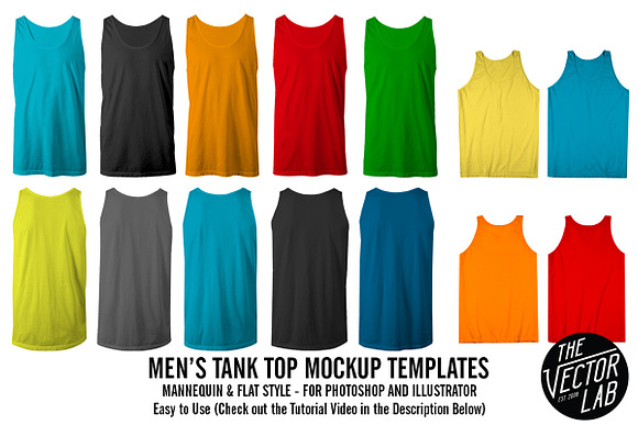 Men's Apparel Mockup Template Bundle in Product Mockups - product preview 6