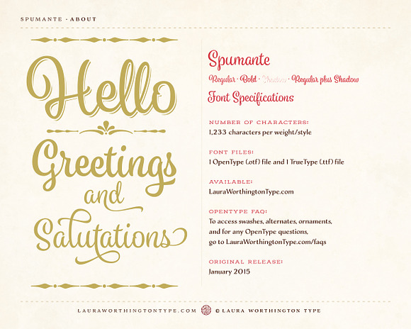 Spumante Family in Script Fonts - product preview 6