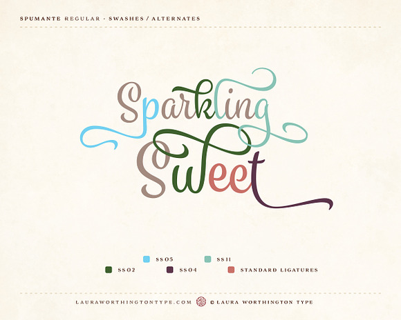 Spumante Family in Script Fonts - product preview 24