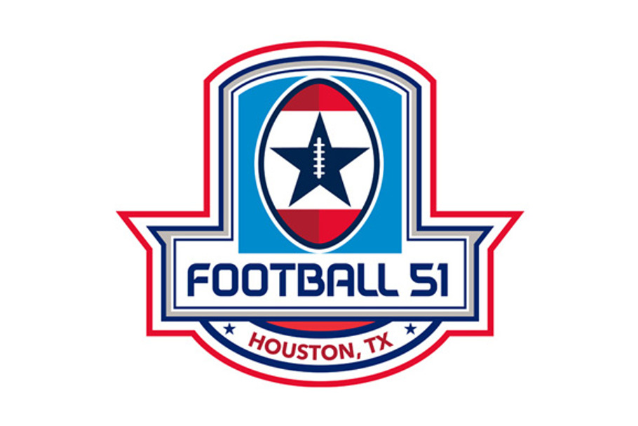 Houston American Football 51 Stars 