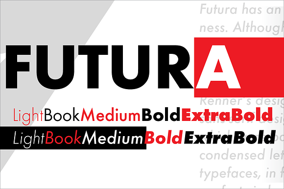 Futura Bold in Sans-Serif Fonts - product preview 3