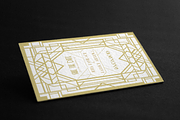 Art Deco Save the Date