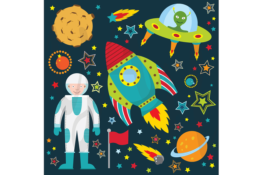 Outer Space Clip Art