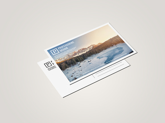 10x15 Postcard / Invitation Mock-up in Product Mockups - product preview 7