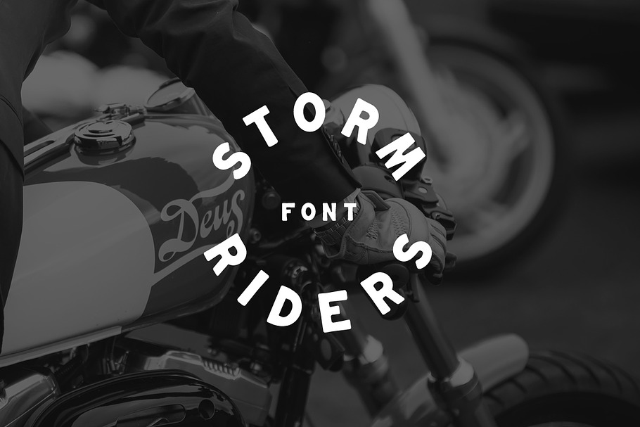 Storm Riders in Sans-Serif Fonts - product preview 8