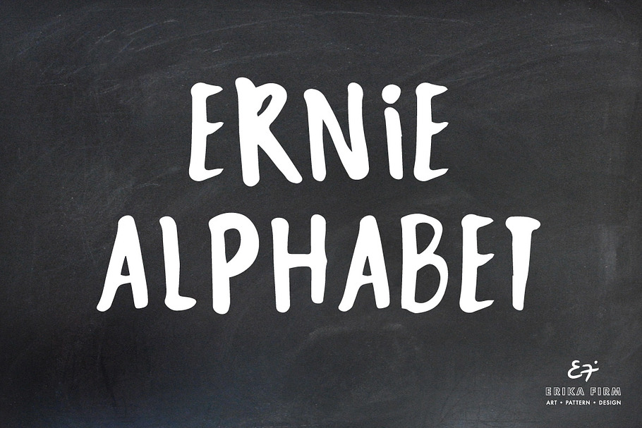 Ernie Handwritten Font in Sans-Serif Fonts - product preview 8