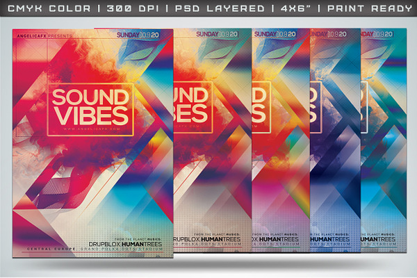 Sound Vibes Flyer Template