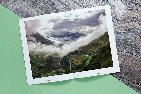 SWISS ALPS Magazin in Magazine Templates - product preview 4