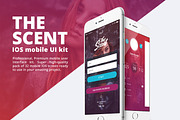 The Scent IOS mobile ui kit