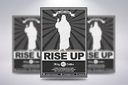 Rise Up Church Flyer
