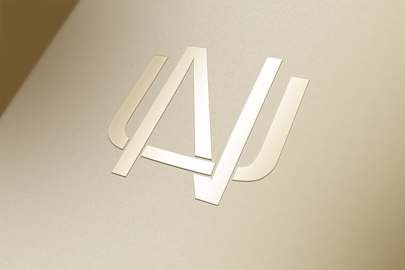 NU Monogram UN Monogram in Logo Templates - product preview 2