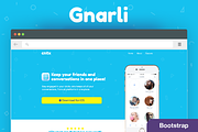 Gnarli – App Landing Page –Bootstrap