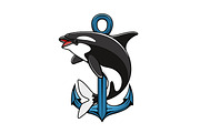 Killer Whale and Anchor