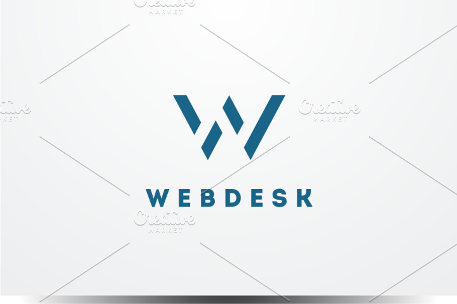 Webdesk - Letter W Logo in Logo Templates - product preview 8