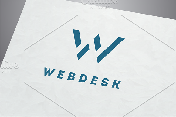 Webdesk - Letter W Logo in Logo Templates - product preview 1