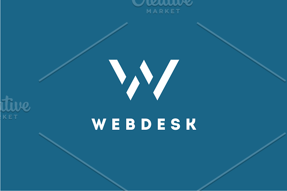 Webdesk - Letter W Logo in Logo Templates - product preview 2
