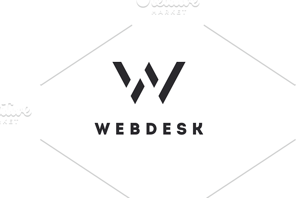 Webdesk - Letter W Logo in Logo Templates - product preview 3