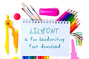 Lilyfont Childrens Handwriting Font