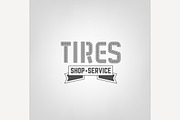 Tires Shop Logo