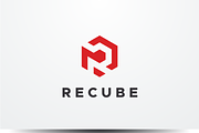 Recube - Letter R Logo
