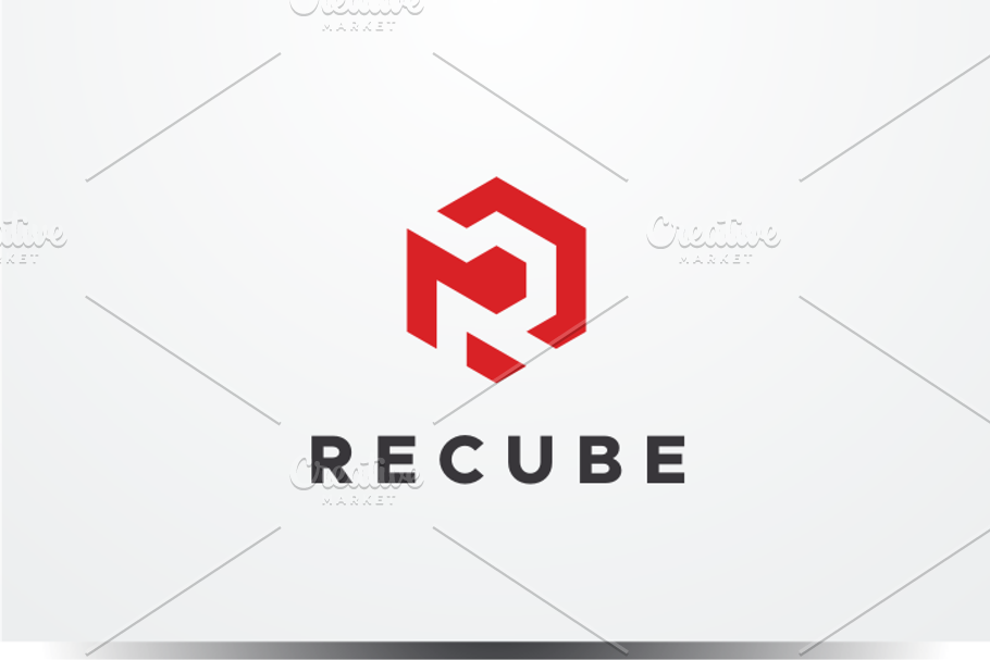 Recube - Letter R Logo in Logo Templates - product preview 8