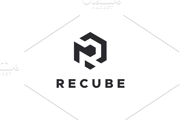 Recube - Letter R Logo in Logo Templates - product preview 4