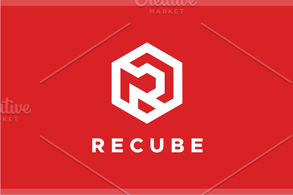 Recube - Letter R Logo in Logo Templates - product preview 5