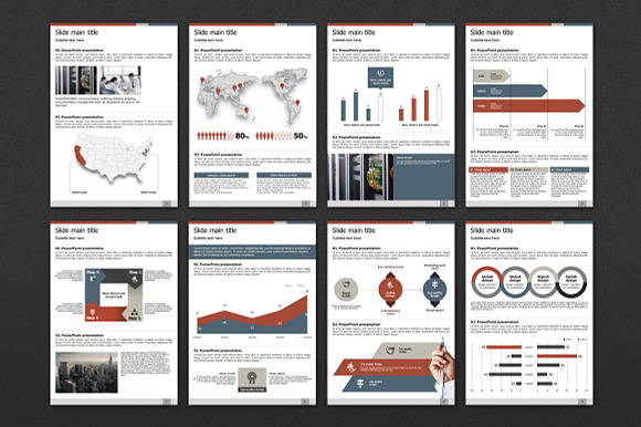 Building Powerpoint Vertical in PowerPoint Templates - product preview 3