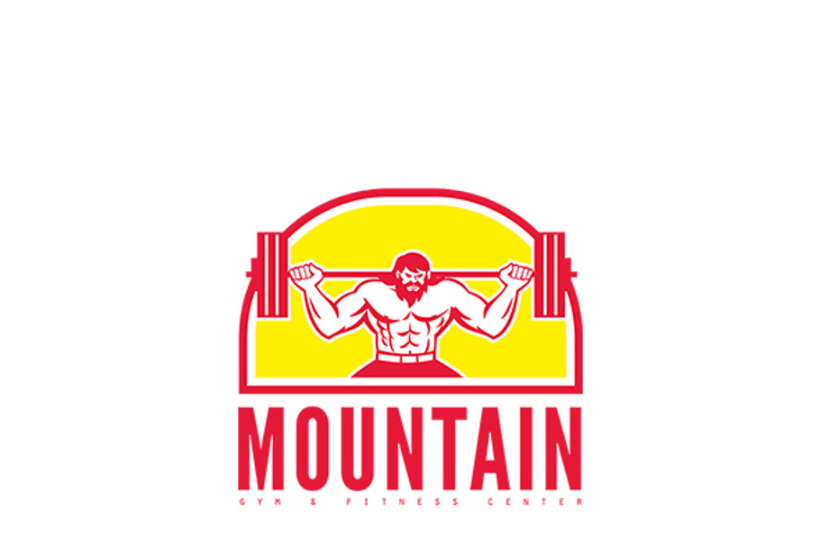 Mountain Gym Fitness Logo