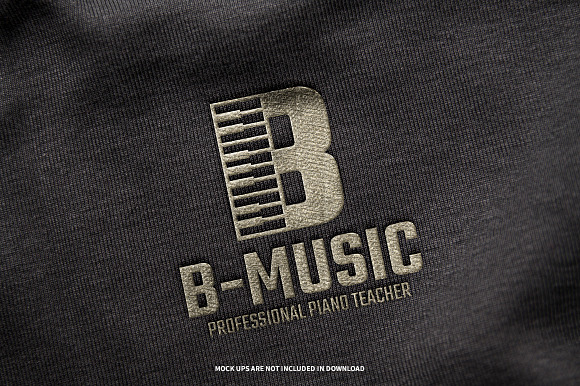 Music - Letter B Logo Template in Logo Templates - product preview 4
