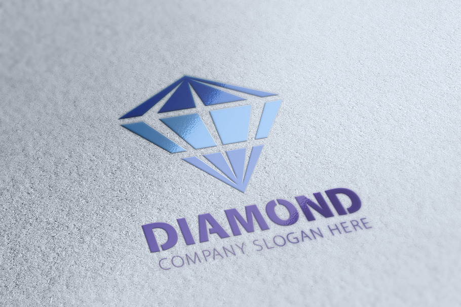 Diamond Logo in Logo Templates - product preview 8