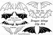 Dragon Wings Clipart