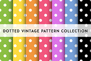 Dotted vintage pattern