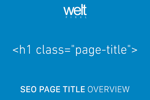 SEO Page Title Overwrite Magento 2  in Magento Themes - product preview 2