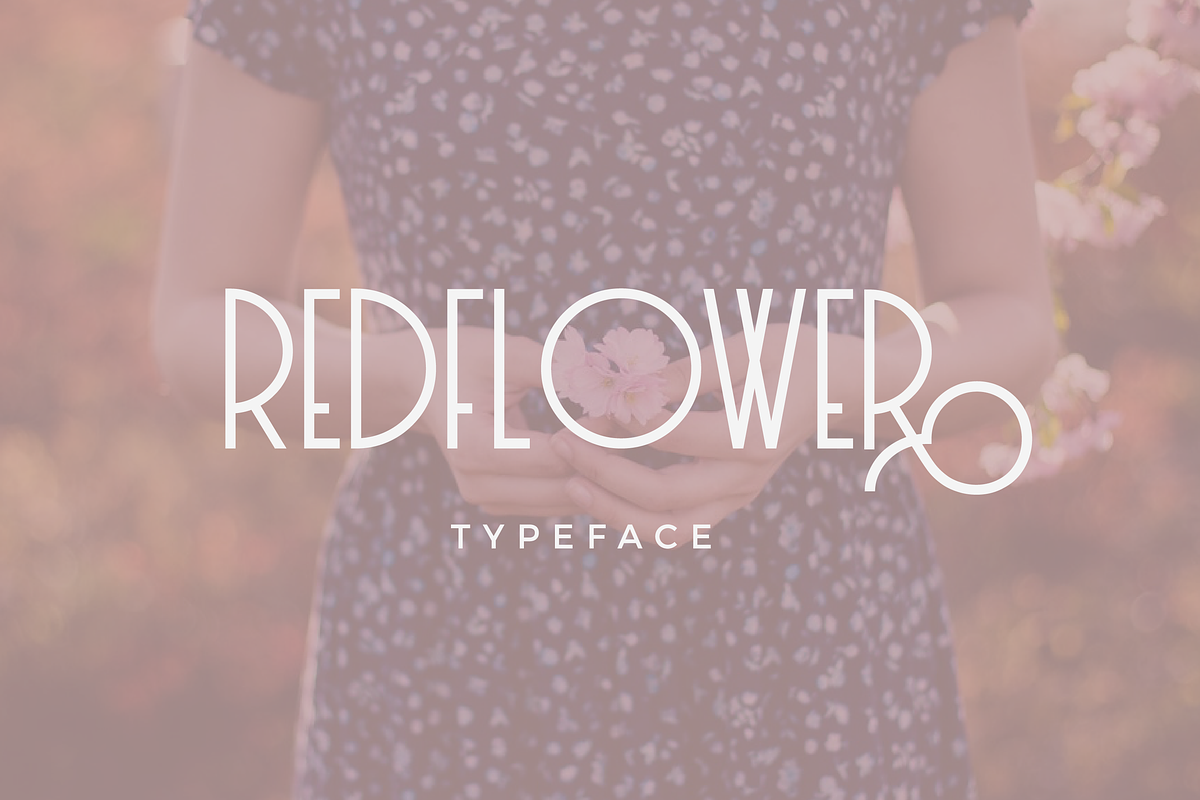 RedFlower Typeface 80% OFF in Display Fonts - product preview 8