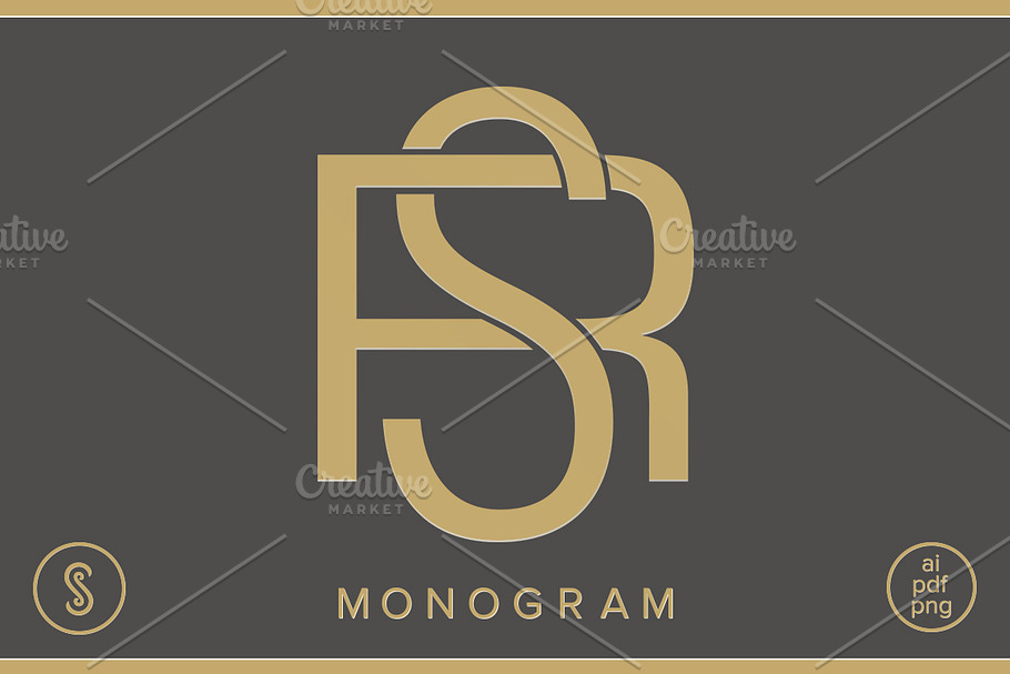 RS Monogram SR Monogram
