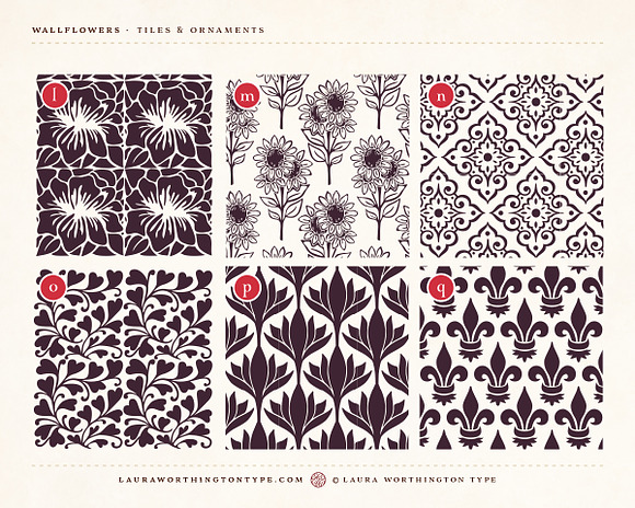 Wallflowers in Patterns - product preview 10