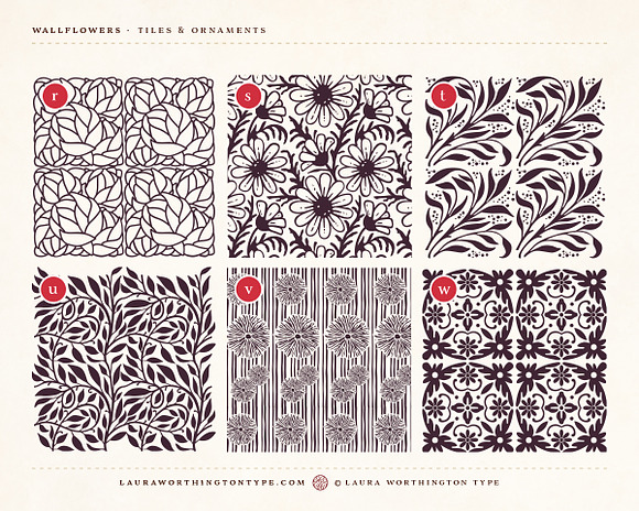 Wallflowers in Patterns - product preview 11