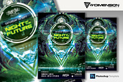 Night of the Future Flyer Template