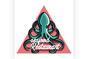 seafood restaurant emblem