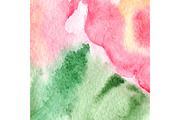 Watercolor floral texture pattern