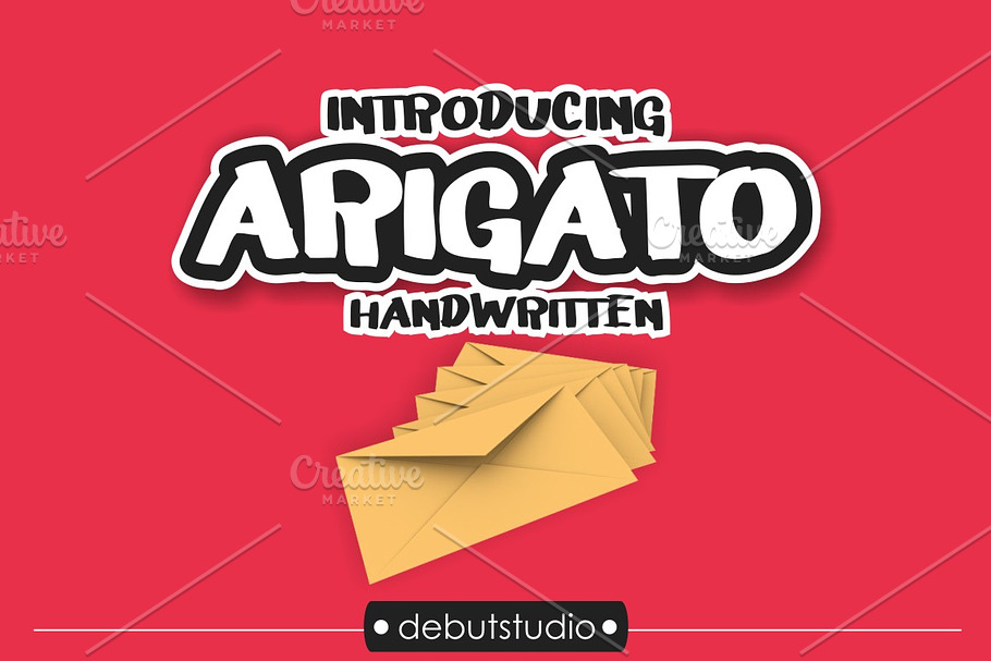 Arigato Handwritten Font in Display Fonts - product preview 8