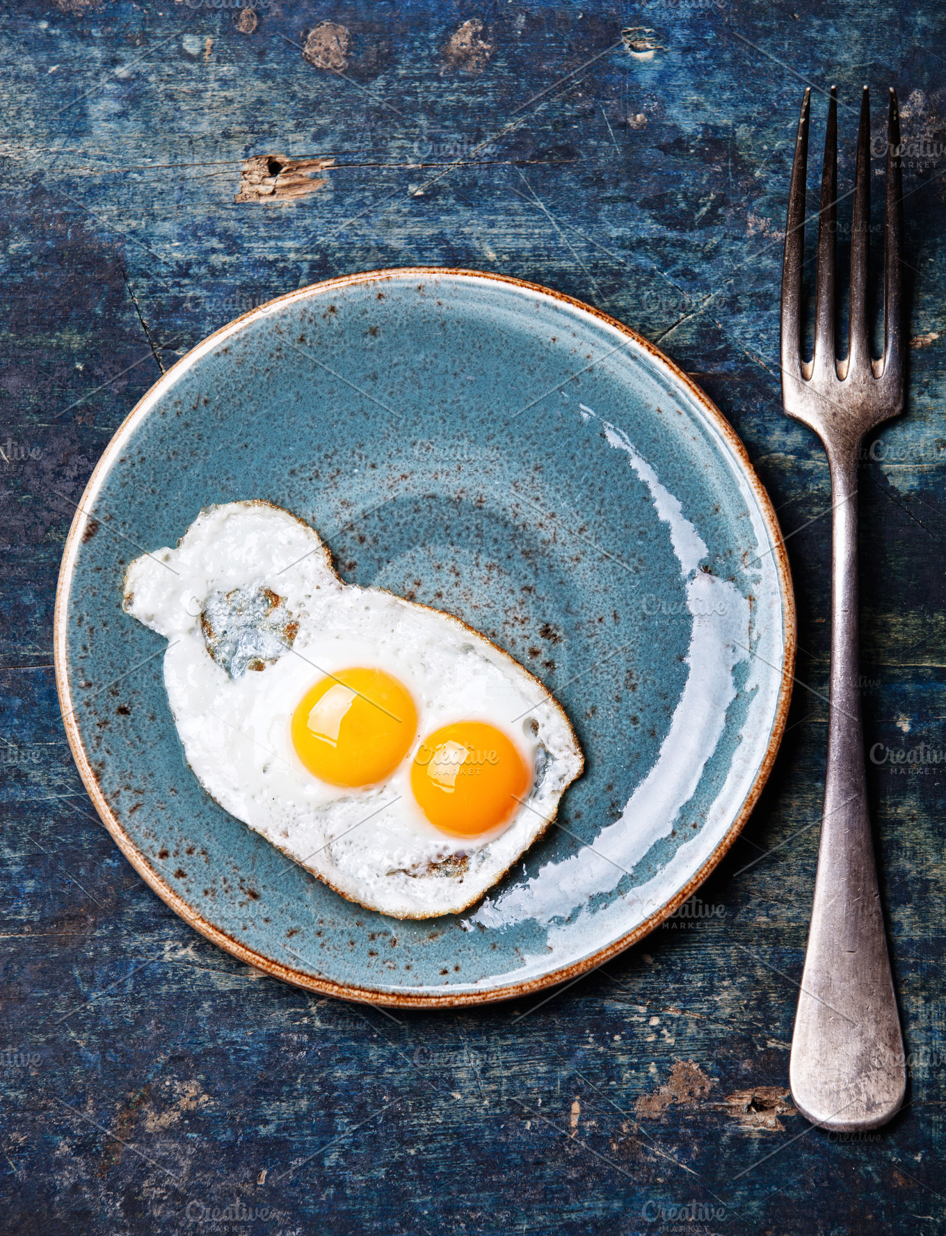 Traditional breakfast eggs | High-Quality Food Images ~ Creative Market