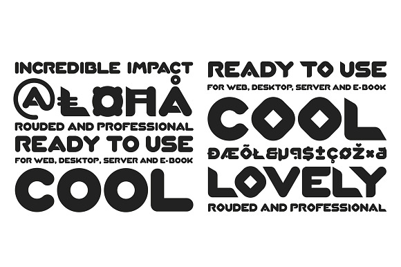 XOVA Layered Font Family in Sans-Serif Fonts - product preview 7
