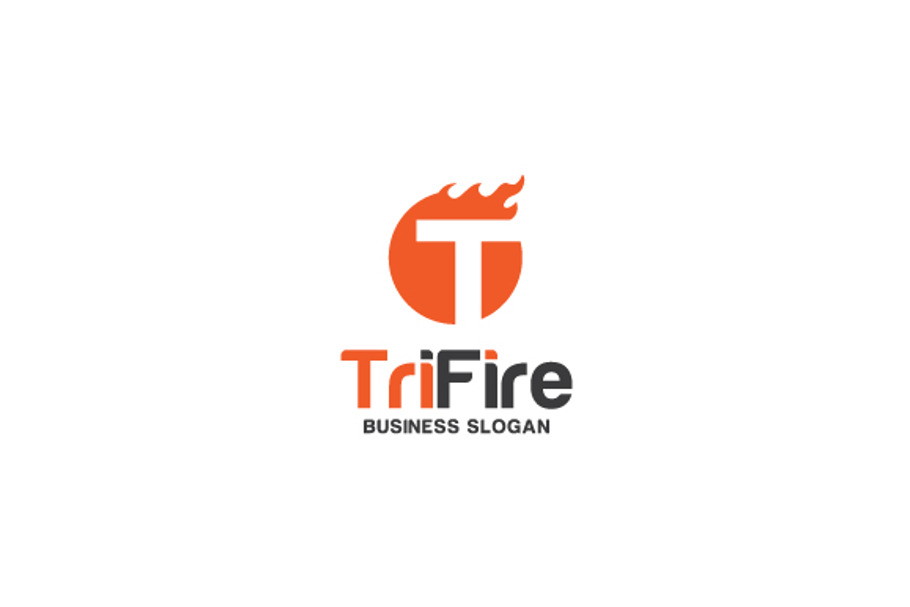 Letter T Logo With Fire in Logo Templates - product preview 8
